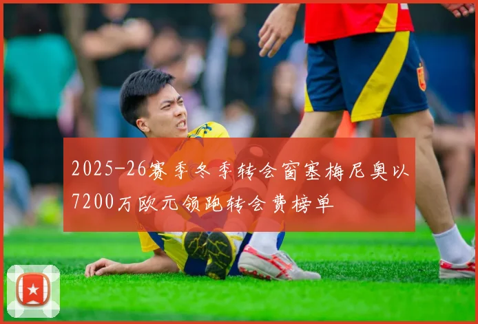 2025-26赛季冬季转会窗塞梅尼奥以7200万欧元领跑转会费榜单
